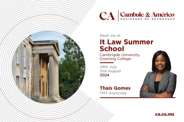 Thaís Gomes na IT Law Summer School